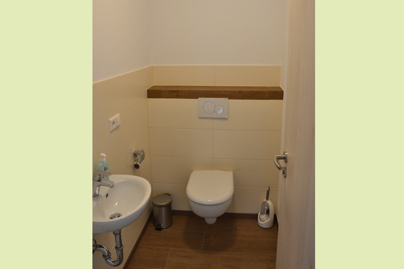 Ferienhof Straub Sasbach Ferienwohnung Klosterblick Toilette