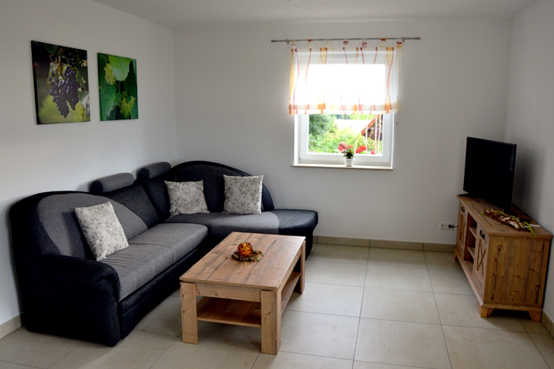 Ferienhof Straub Sasbach Ferienwohnung Klosterblick Wohnzimmer