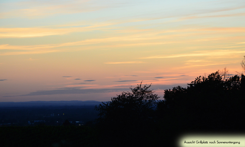 Ferienhof Straub Sasbach Ferienwohnungen Sonnenuntergang